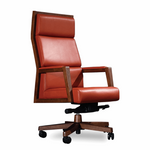 Bentley Pure Leather Luxurious High Back Office Chair
